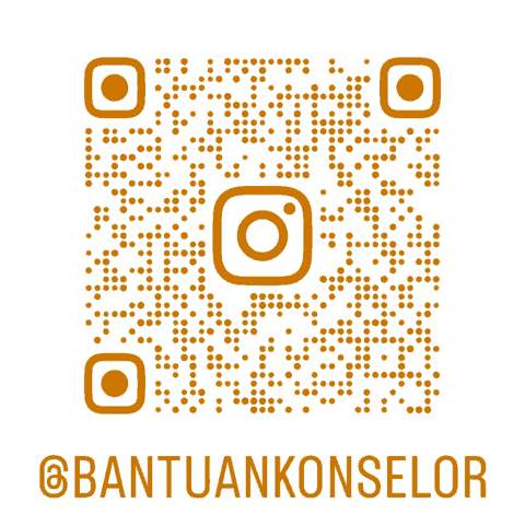Kode QR Instagram @bantuankonselor